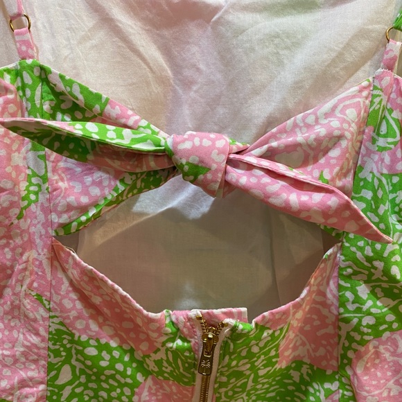 Pink & Green Lilly Pulitzer dress - Picture 2 of 4